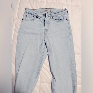 Levi’s Wedgie Straight Jeans Light Blue